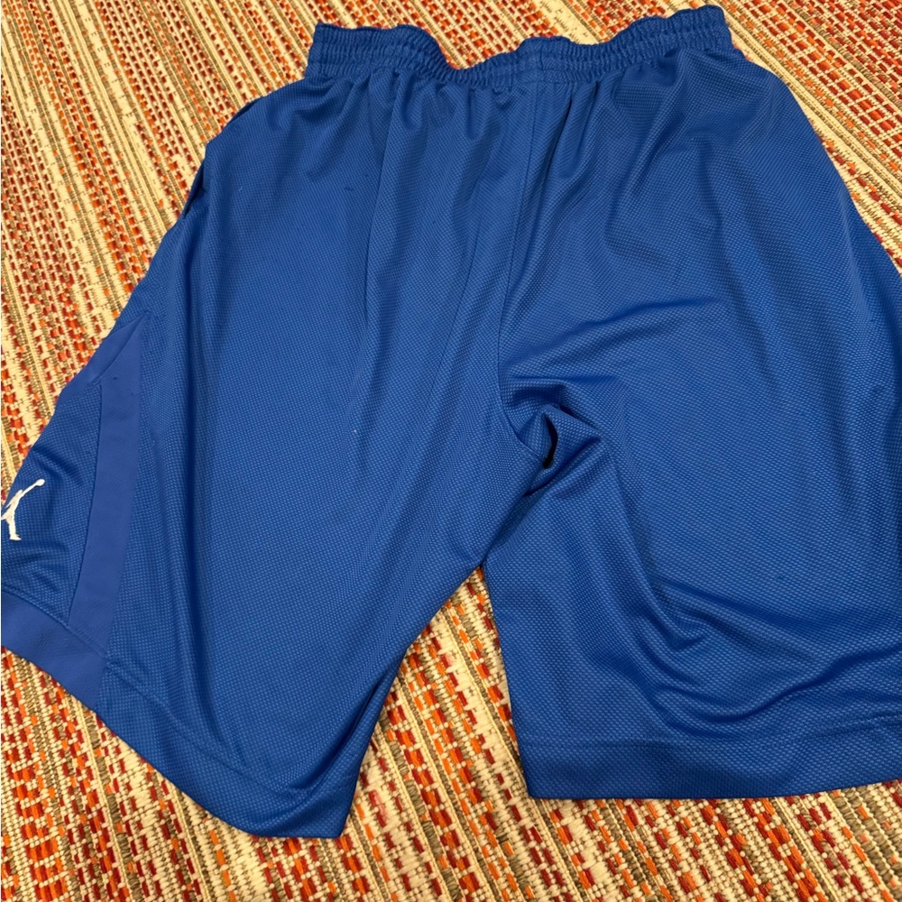 Jordan Blue Athletic Men's Shorts - Picture 2 of 6